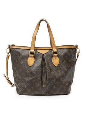 Louis Vuitton Palermo Brown Monogram Canvas Messenger Bag